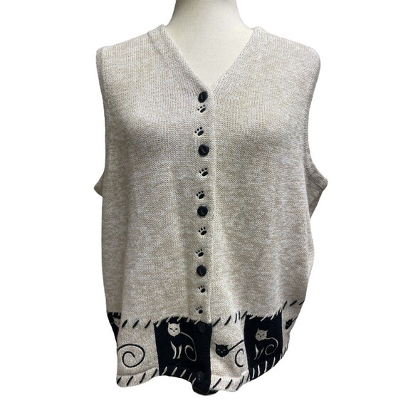 Christopher&banks Embroidered Vintage Sweater-Bust 44